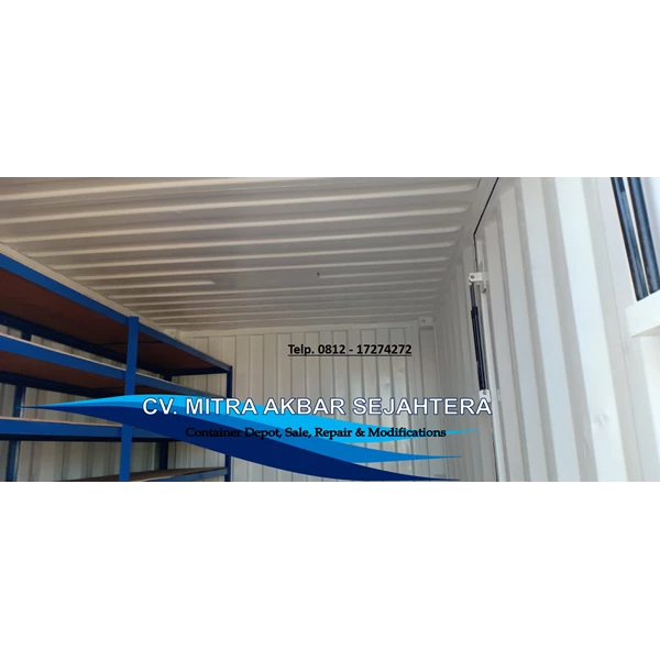 Container Office Modifikasi Gudang 10 Feet