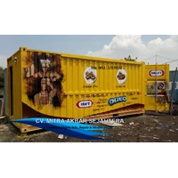 Container Cafe Bali 20' Feet Modification