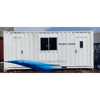 Container Office 20' Feet Extra Toilet Luar