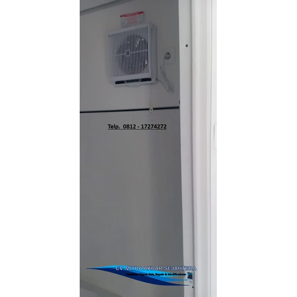 Container Modifikasi 20 Feet Ruang Admin Ekstra Toilet