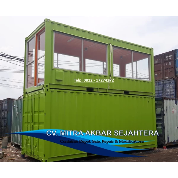 Container Cafe 20 Feet Modifikasi