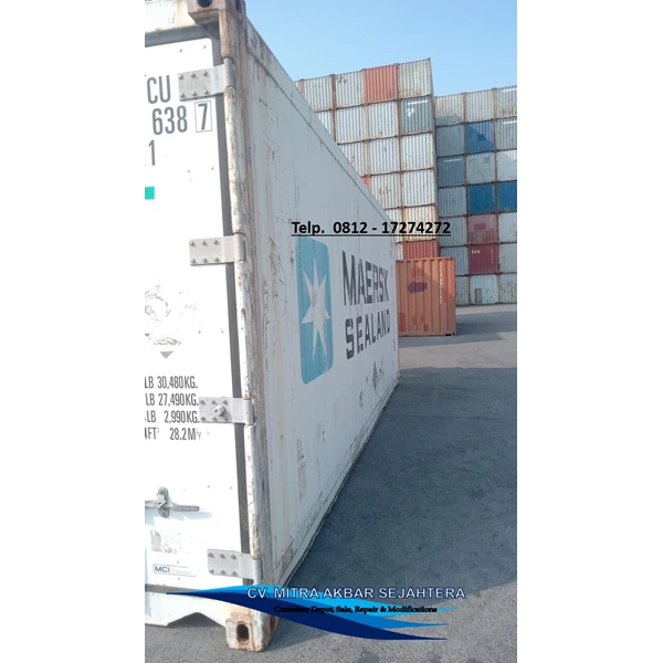 Container Reefer 20 FT Mesin Carrier