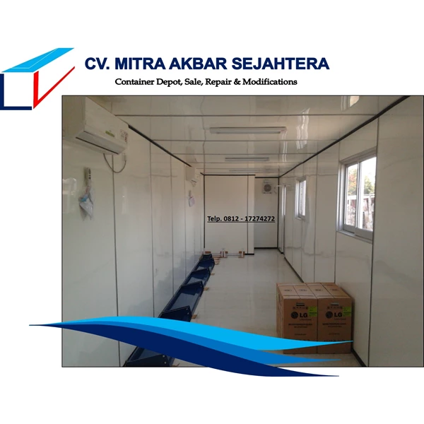 Container Office Portacamp Ekstra Toilet 40 Feet